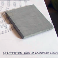 Brafferton steps stone and drawings