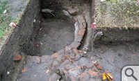 Remains of a well believed to be dug by Northern troops occupying Williamsburg