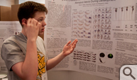 Brian Rabe '13 explains his research