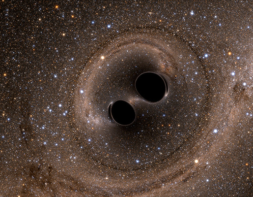 Black holes collide