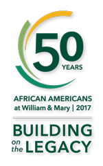 50th Anniversary of African Americans in Residence logo