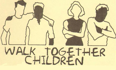 Walk Together Children Graphic, 1997