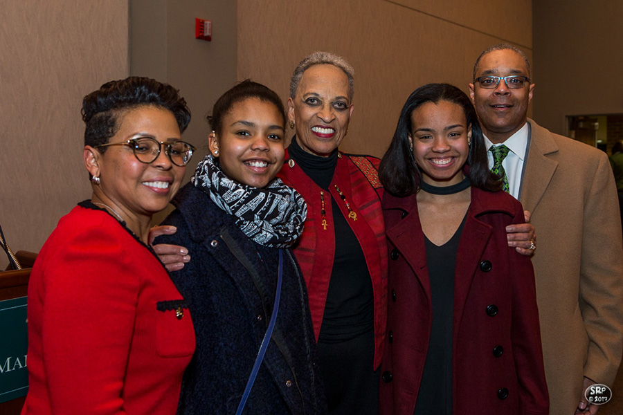 Dr. Johnnetta B. Cole with Grangers