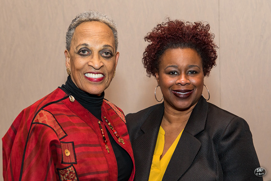 Dr. Johnnetta B. Cole with Kim