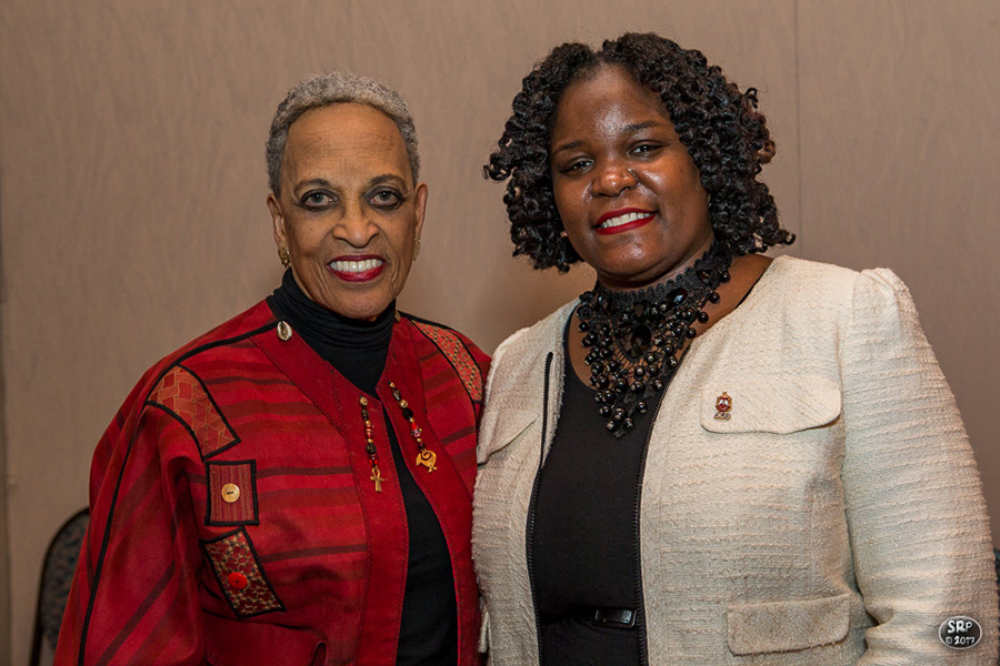 Dr. Johnnetta B. Cole and Shene V. Owens