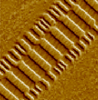 MFM image of a textured hard disk
