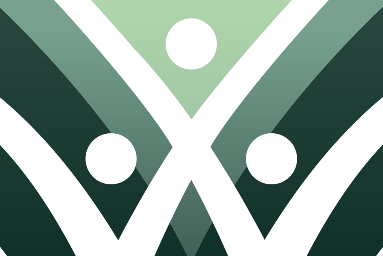 Year of Civic Leadership line and circle graphic