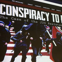 Conspiracy to Riot: The Case of the J20 Resistance on a webpage