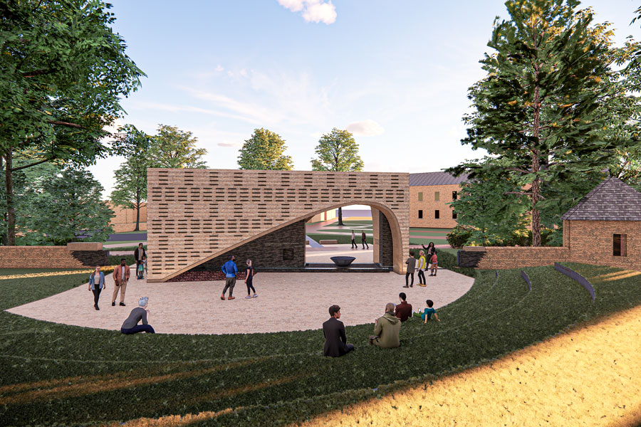 Memorial to the Enslaved Rendering