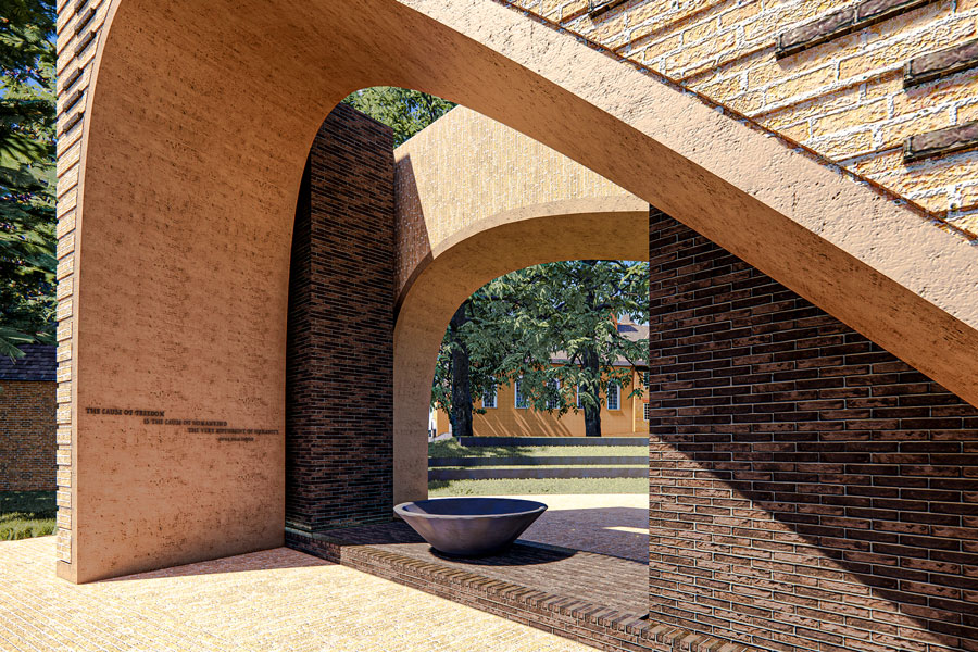 Memorial to the Enslaved Rendering