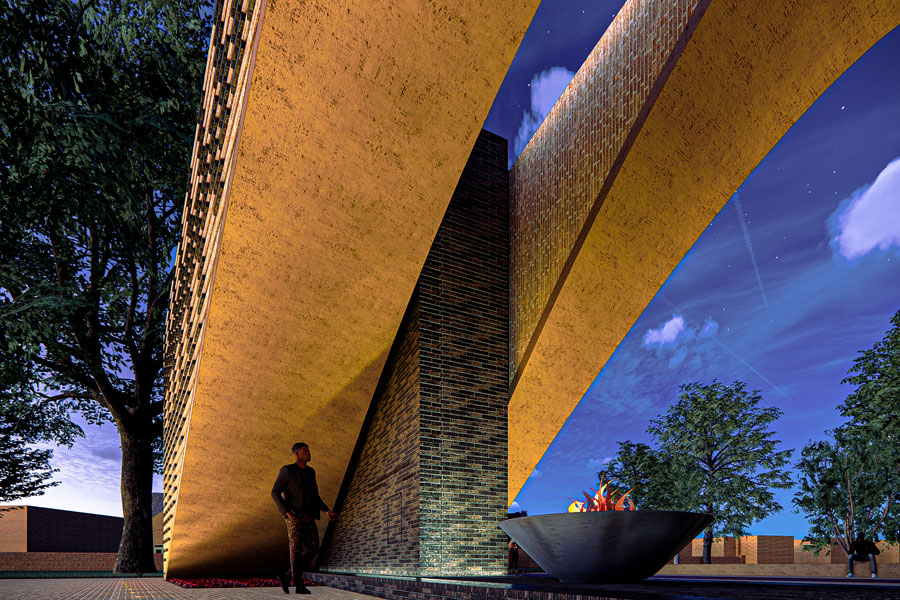 Memorial to the Enslaved Rendering