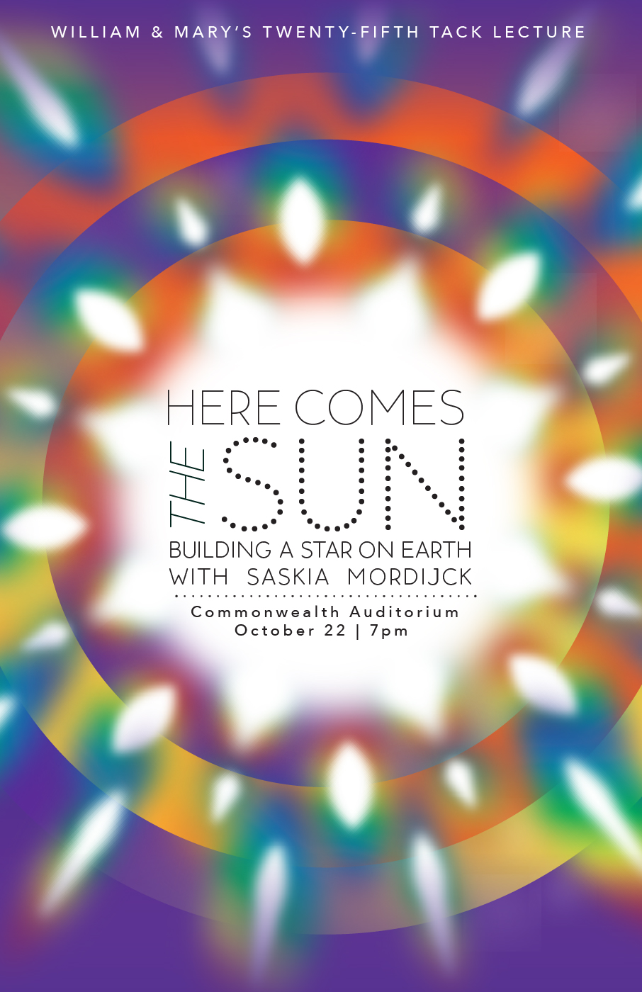 Poster for "Here Comes the Sun: Building a Star on Earth"