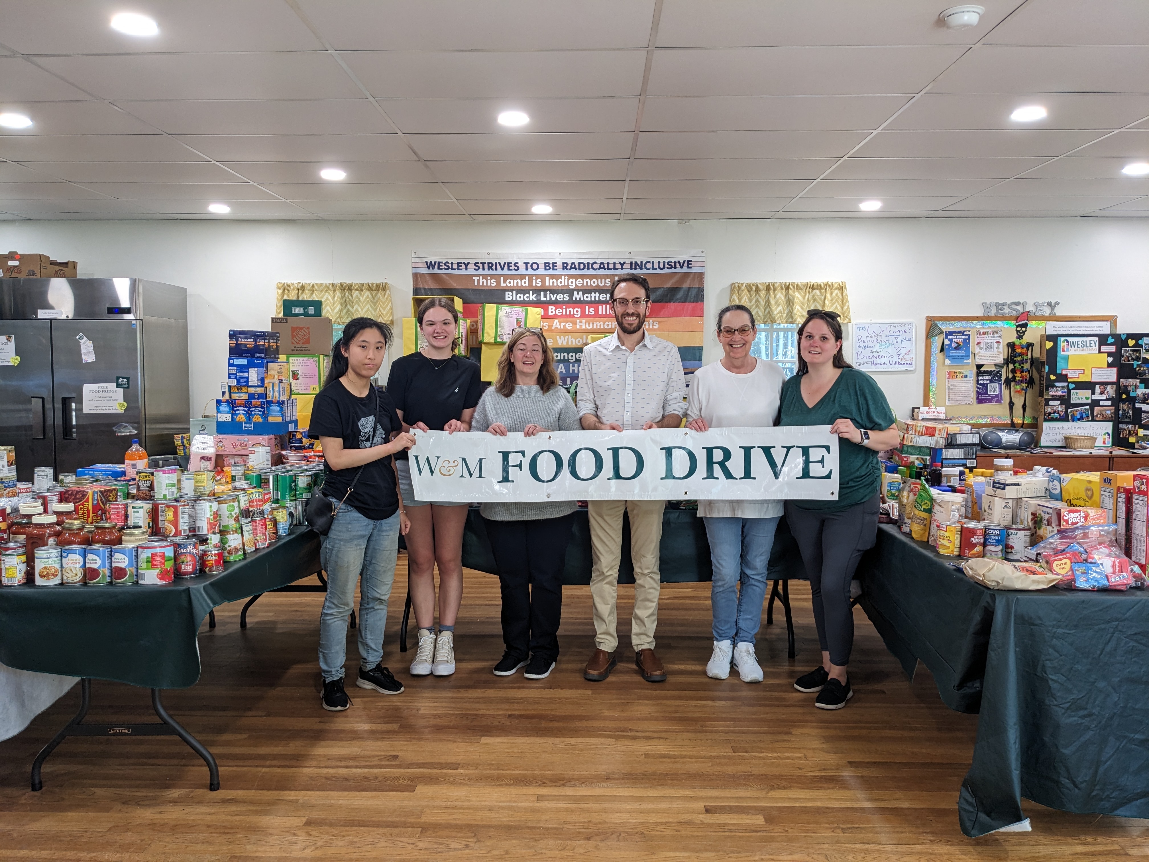 Spring food drive results 2025