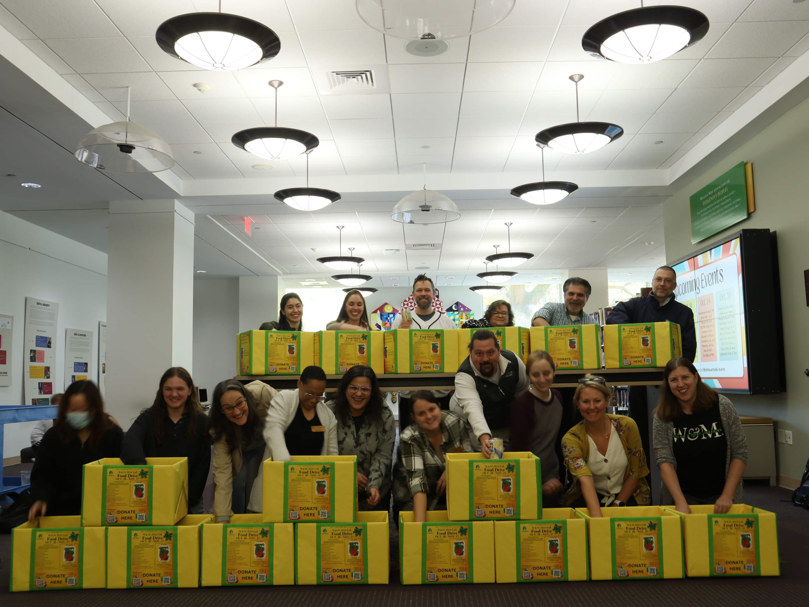 Fall Food drive kickoff 2024