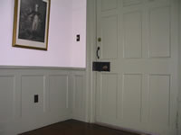 Rivaling Weston's elegant exterior proportions, exquisitely detailed wood moldings and wainscotting adorn the interior.