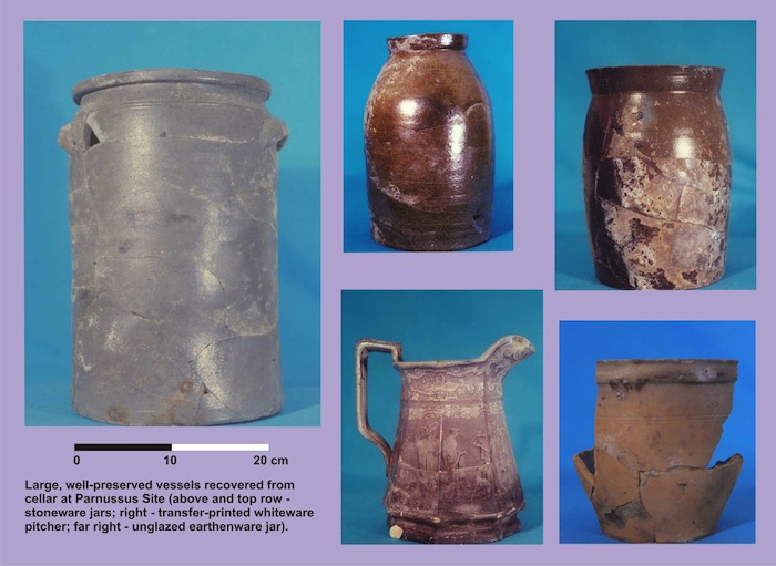 Artifacts from the Parnassus Site