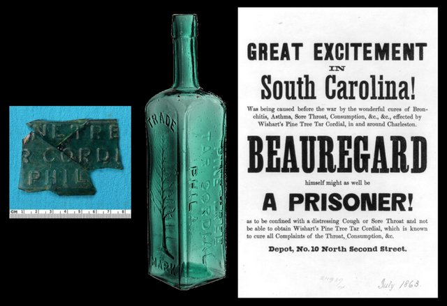 Pinetree Tar Cordial Bottle