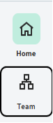 Screenshot of the Team icon in Workday
