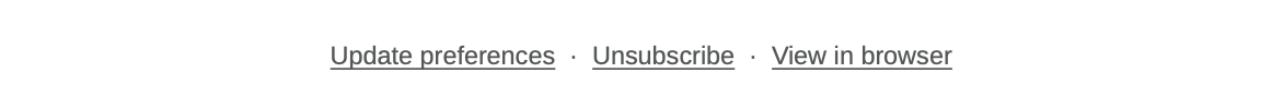 Example of footer utility links using Dark Silver text with an underline